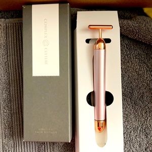 NIB Complex Culture Sonic T Bar Facial Massager